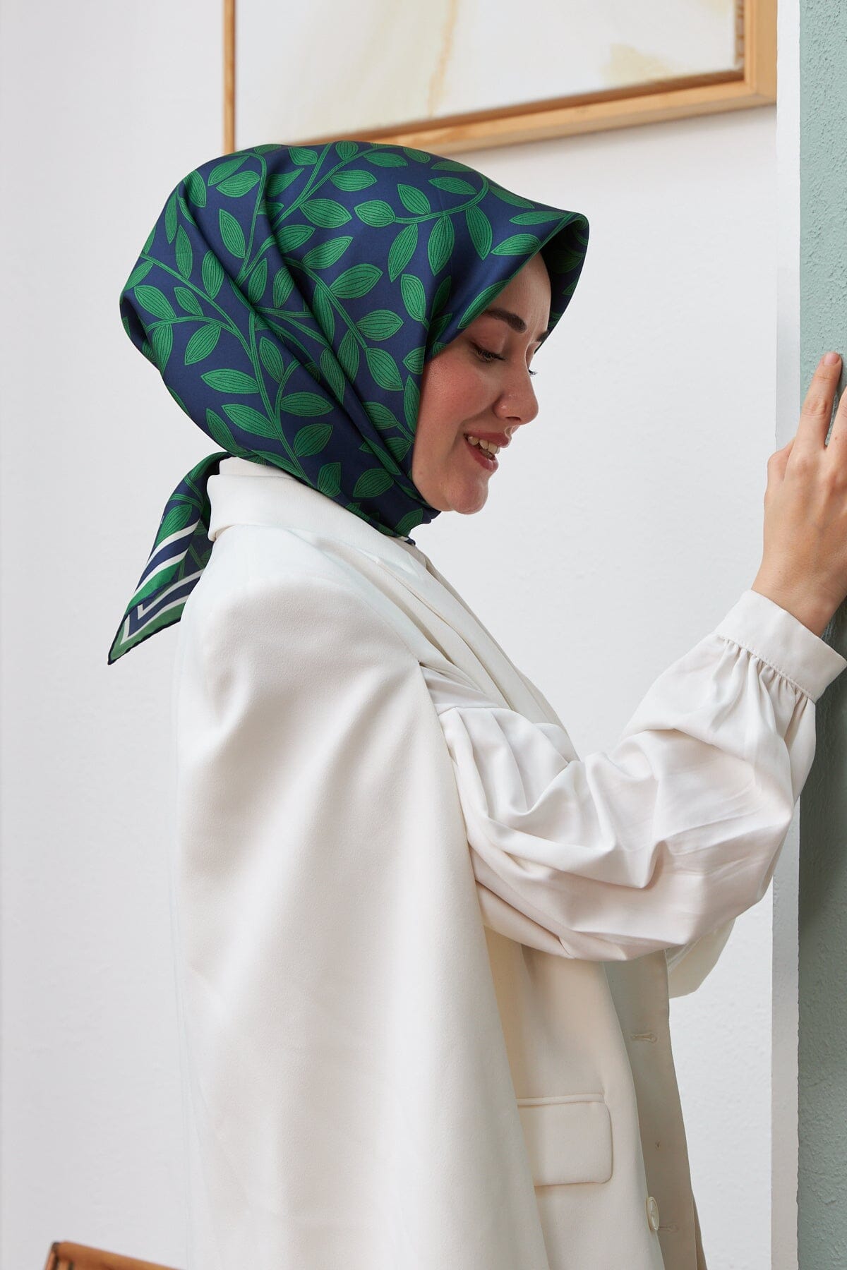 SilkHome Laurel Women Silk Scarf #3 Silk Hijabs Silk Home 