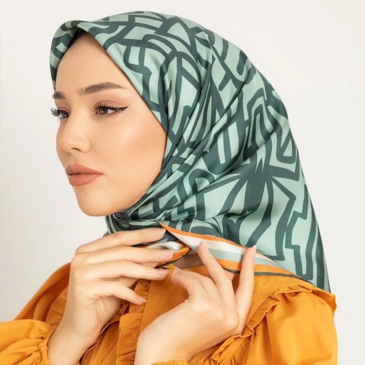 SilkHome Meryem Women Silk Scarf #6 Silk Hijabs Silk Home 