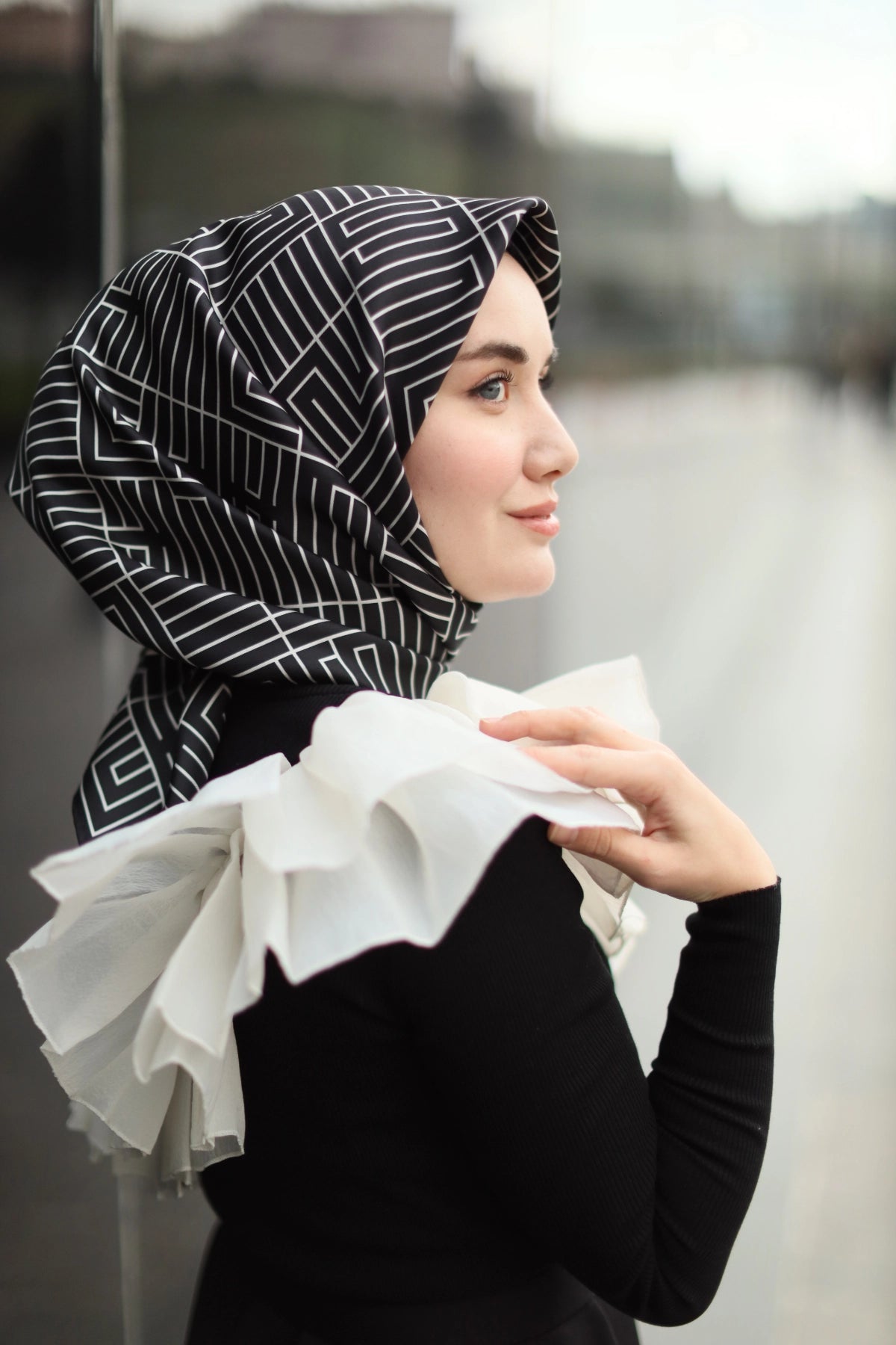 SilkHome Milan Women Silk Scarf #1 Silk Hijabs Silk Home 