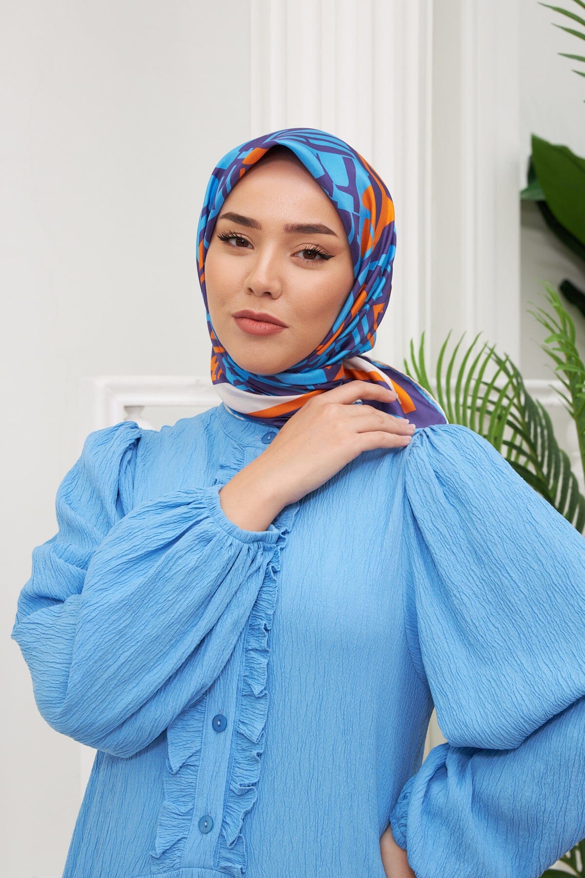 SilkHome Paris Women Silk Scarf #16 Silk Hijabs Silk Home 