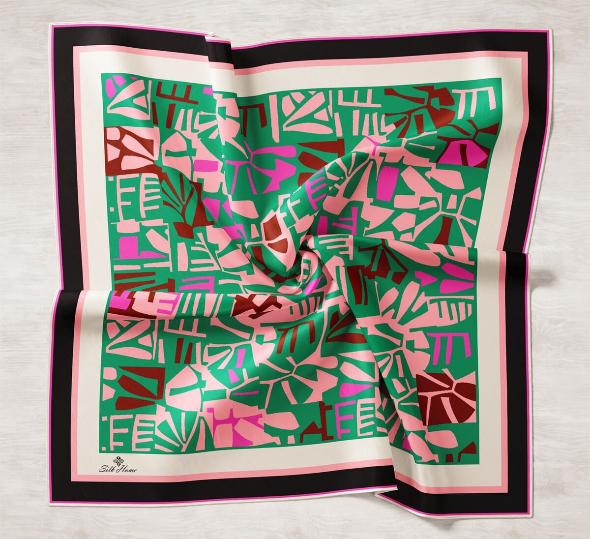 SilkHome Paris Women Silk Scarf #25 Silk Hijabs Silk Home 