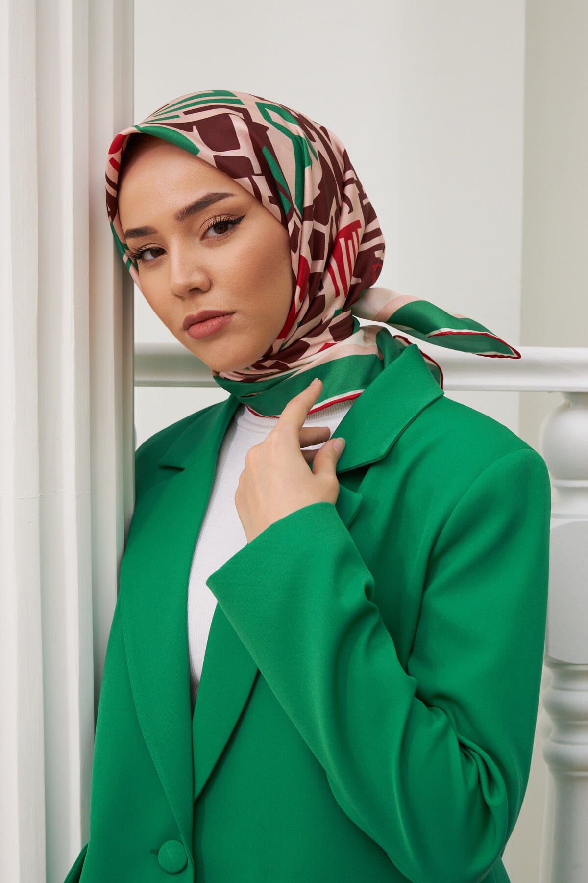 SilkHome Paris Women Silk Scarf #27 Silk Hijabs Silk Home 