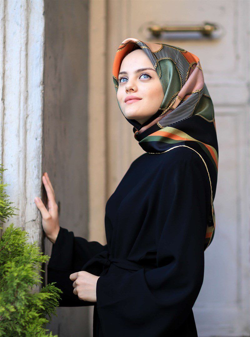 Silk Home Sunshine Women Silk Scarf - Beautiful Hijab Styles