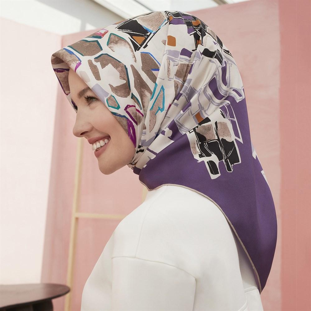 Armine Colorado Women Silk Scarf No. 37 - Beautiful Hijab Styles