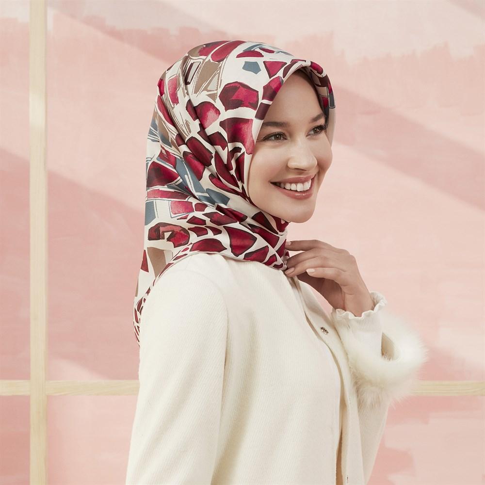 Armine Colorado Women Silk Scarf No. 80 - Beautiful Hijab Styles