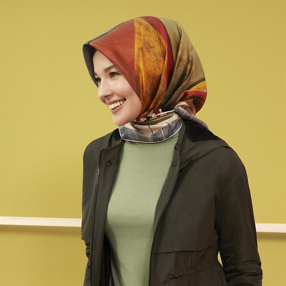 Armine New Jersey Silk Head Cover No.31 - Beautiful Hijab Styles