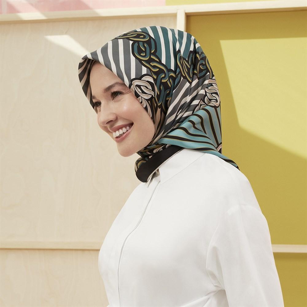 Armine Global Silk Twill Scarf No. 81 - Beautiful Hijab Styles