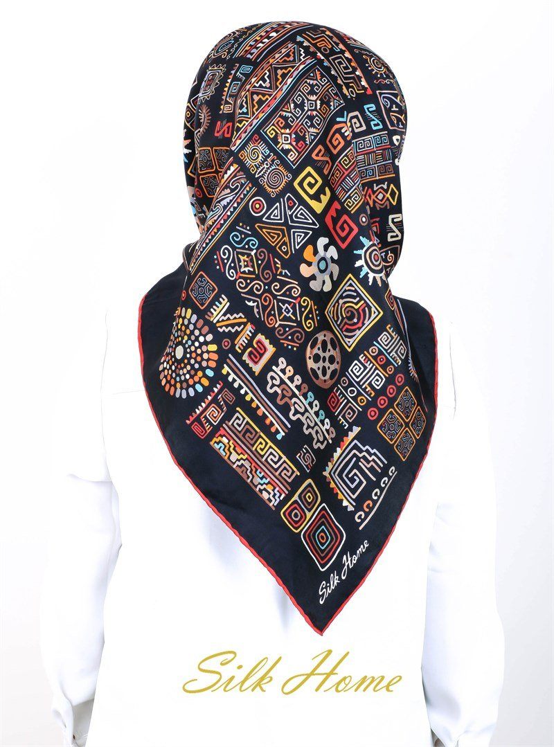 Silk Home Piccaso Turkish Silk Scarf - Beautiful Hijab Styles